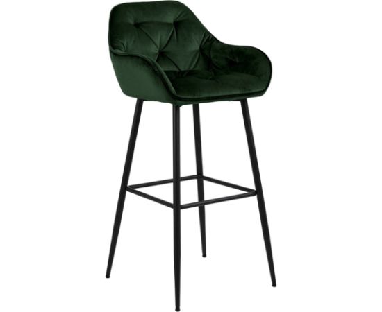 Bāra krēsls BROOKE 52x53xH104cm zaļš