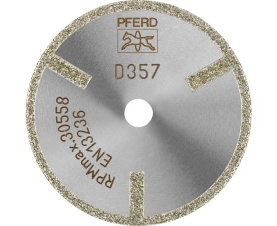 Dimanta griešanas disks Pferd D357 GAG D1A1R; 50x6 mm