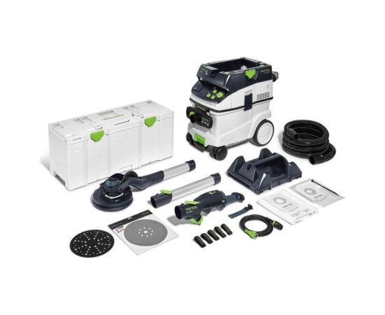 Slīpmašīna sienām “žirafe” Festool LHS 2 225/CTM 36-Set PLANEX