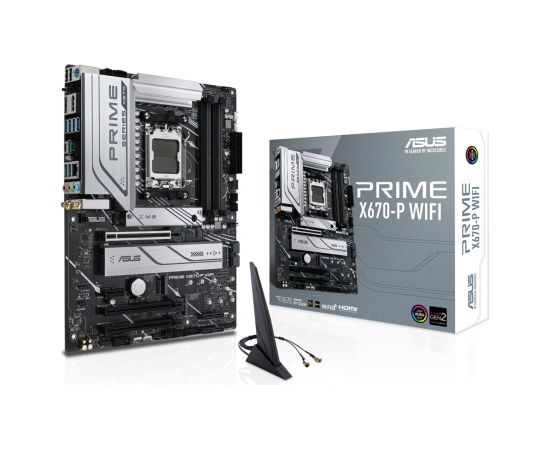 ASUS PRIME X670-P WIFI AMD X670 Socket AM5 ATX