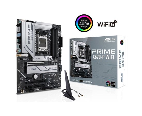 ASUS PRIME X670-P WIFI AMD X670 Socket AM5 ATX