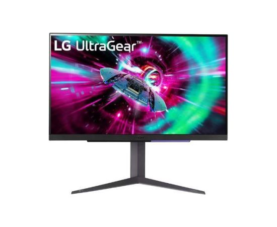 LCD Monitor LG 27GR93U-B 27" Gaming/4K Panel IPS 3840x2160 16:9 144Hz Matte 1 ms Pivot Height adjustable Tilt 27GR93U-B