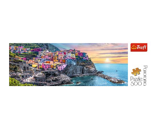 TREFL Panorāmas Puzle Vernazza Itālija, 500 gab.