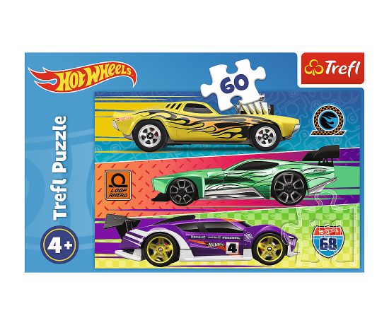 TREFL HOT WHEELS Пазл, 60 шт.
