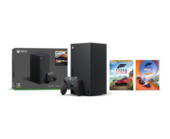 Microsoft Xbox Series X 1TB Spēļu Konsole + FORZA HORIZON 5