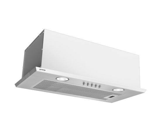 Gorenje Hood DKI550M/3	 Extendable, Width 55 cm, 305 m³/h, Stainless steel, Energy efficiency class D, 55 dB