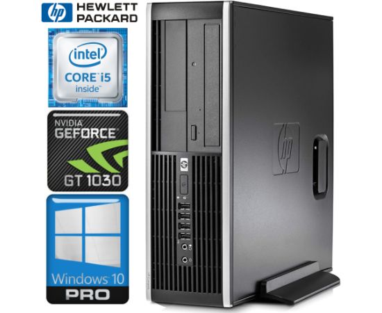 HP 6200 PRO SFF i5-2400 8GB 480SSD GT1030 2GB WIN10Pro