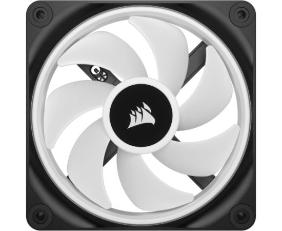 Corsair CO-9051001-WW computer cooling system Computer case Fan 12 cm Black, White 1 pc(s)