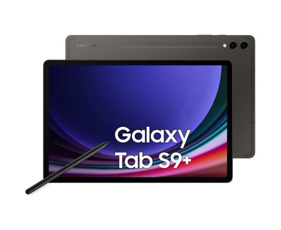 Samsung Galaxy Tab S9+ SM-X810N 256 GB 31.5 cm (12.4") Qualcomm Snapdragon 12 GB Wi-Fi 6 (802.11ax) Android 13 Graphite