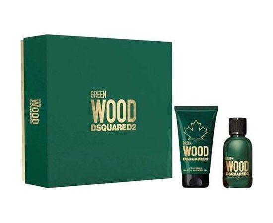 Dsquared2 Zestaw Green Wood Pour Homme EDT 100ml + SG 150ml