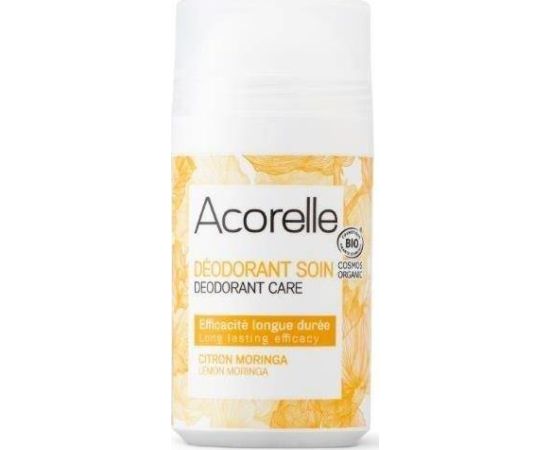 Acorelle Organiczny dezodorant w kulce Cytryna i Moringa Ecocert 50ml