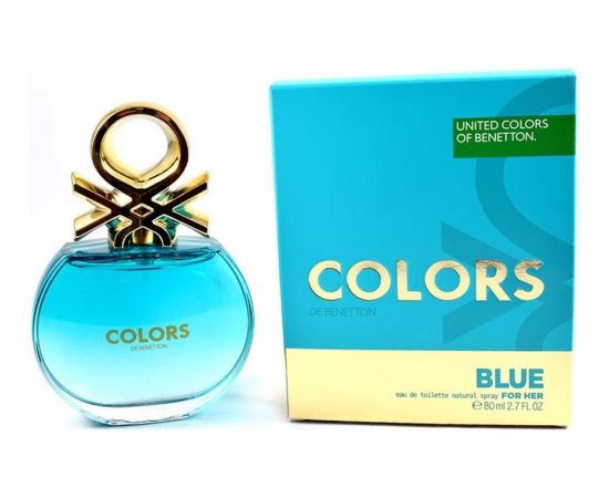 Benetton Colors Blue EDT 80 ml Sieviešu Smaržas