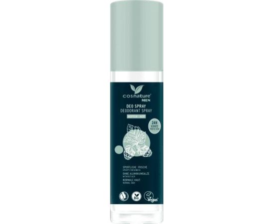 COSNATURE_Men 24h naturalny dezodorant w sprayu z wyciągiem z szyszek chmielu 75ml