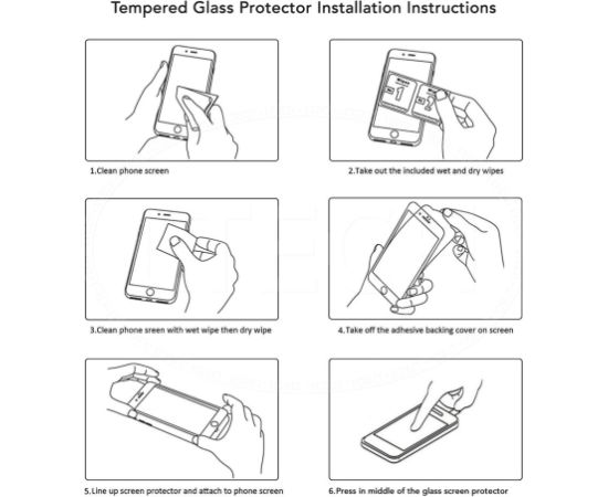 Fusion Accessories Reals Glass aizsargstikls mobilajam telefonam Apple iPhone 11 | XR
