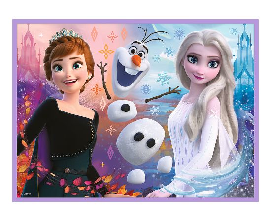 TREFL FROZEN Комплект пазлов "Холодное сердце 2" 30шт. + 48шт. + 24 мемо