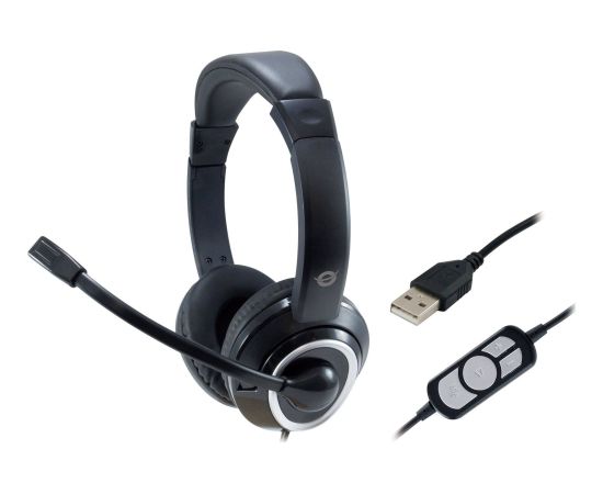 Conceptronic POLONA01B Austiņas ar mikrofonu