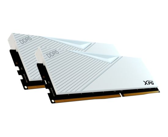 ADATA DDR5 32GB - 5600 - CL - 36 - Dual-Kit - DIMM - AX5U5600C3616G-DCLAWH, XPG Lancer, XMP, EXPO, white