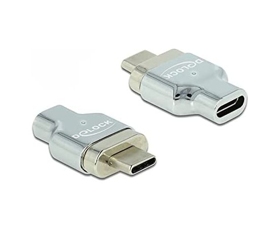 DeLOCK magnetic adapter USB-C / Thunderbolt male> female 8K 30Hz