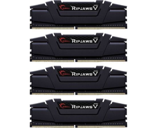 G.Skill DDR4 - 32GB -4000 - CL - 18 - Quad Kit, Ripjaws V (black, F4-4000C18Q-32GVK)