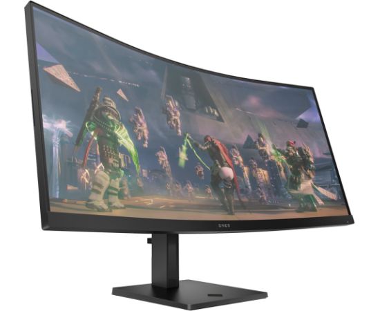 HP OMEN by HP 34c computer monitor 86.4 cm (34") 3440 x 1440 pixels Wide Quad HD LED Black