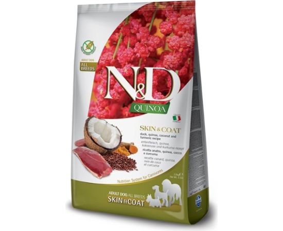 FARMINA N&D Quinoa Skin & Coat Duck - dry dog food - 7 kg