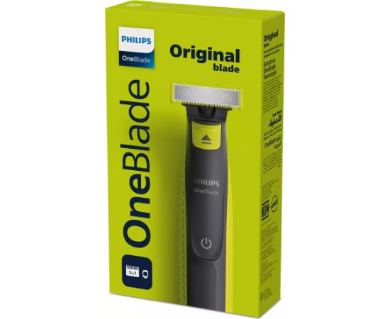 PHILIPS QP2724/20 OneBlade skuveklis sejai citronzaļa un pelēka