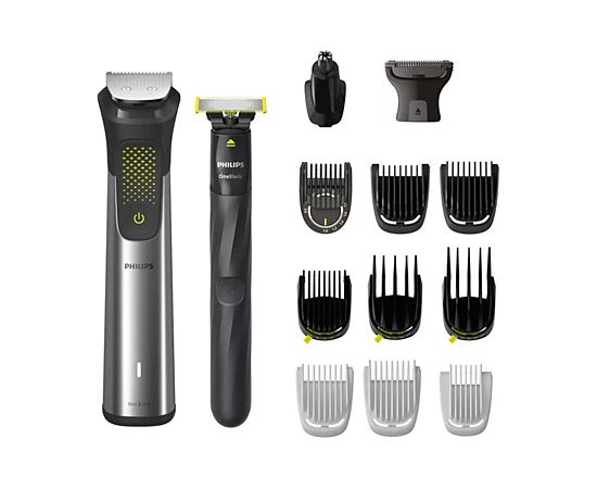 PHILIPS MG9552/15 Multigroom series 9000 All-in-one trimmeris sejai, matiem un ķermenim, tērauda