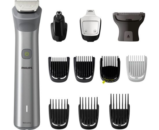 PHILIPS MG5940/15 Multigroom series 5000 All-in-one trimmeris sejai, matiem un ķermenim, tērauda