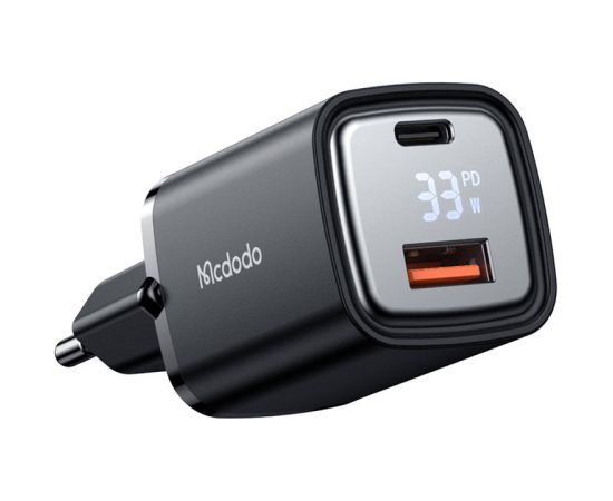 Charger McDodo CH-1701 33W with display (black)