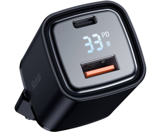 Charger McDodo CH-1701 33W with display (black)