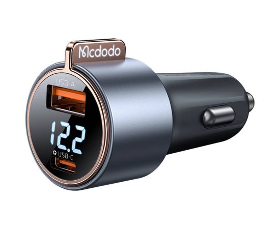 Mcdodo Mcodo CC-5670 75W Digital Display PD 1*USB-A 1*USB-C Car Charger