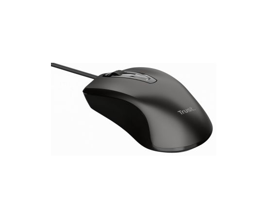 Datorpele Trust Wired Optical Mouse Black