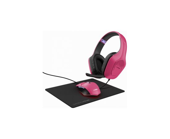 Perifērijas komplekts Trust GXT 790 3-IN-1 Pink