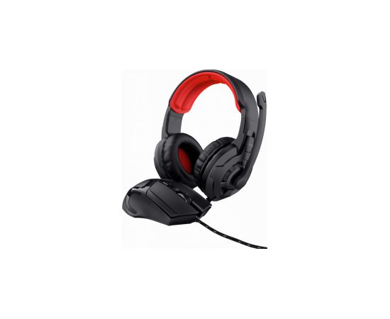 Perifērijas komplekts Trust 2-IN-1 GAMING SET WITH HEADSET & MOUSE