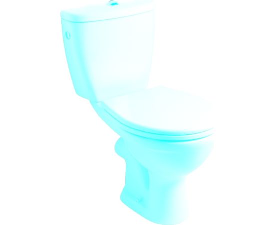 WC pods Kolo Piano ar Duroplast Soft Close vāku , ūdens pieslēgums no sāniem, horizontāls izvāds Tualetes Podi uz grīdas