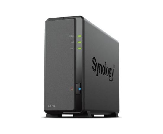 NAS STORAGE TOWER 1BAY/NO HDD DS124 SYNOLOGY