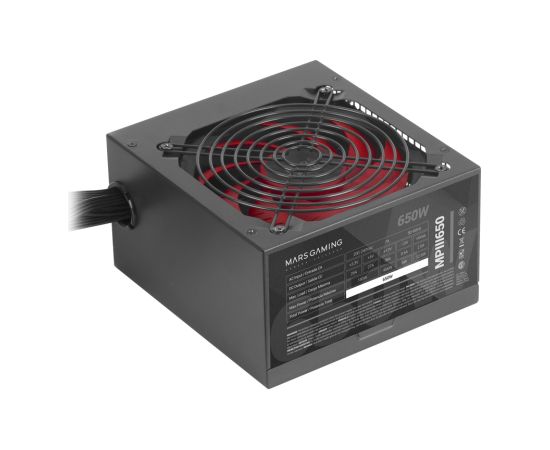 Mars Gaming MPIII650 Barošanas bloks ATX 650W