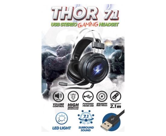 Rebeltec Thore  Austiņas 7.1 /  USB