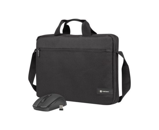 NATEC LAPTOP BAG WALLAROO 2 15.6" WITH MOUSE