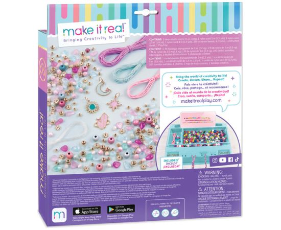 MAKE IT REAL DIY Rokassprādžu komplekts Debesu akmeņi