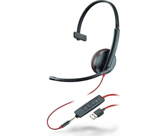 Plantronics Austiņas ar mikrofonu Poly Blackwire 5210  (207577-03)