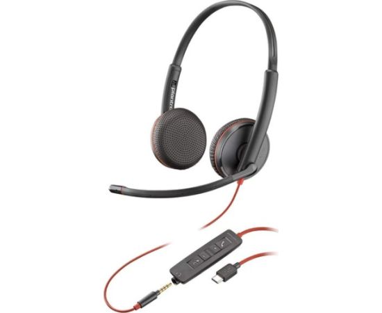 Austiņas ar mikrofonu Plantronics Blackwire C3225  (209751-101)