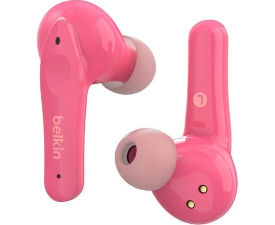 Bezvadu austiņas Belkin Soundshape Nano pink TWS