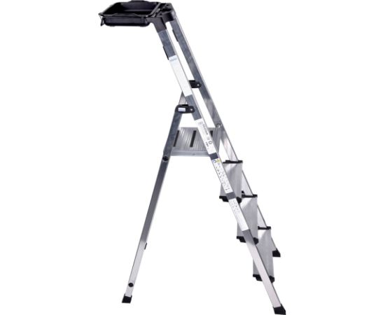 Krause Secury Folding ladder silver