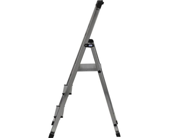 Krause Solidy Folding ladder silver