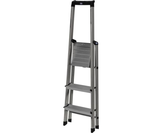 Krause Solidy Folding ladder silver