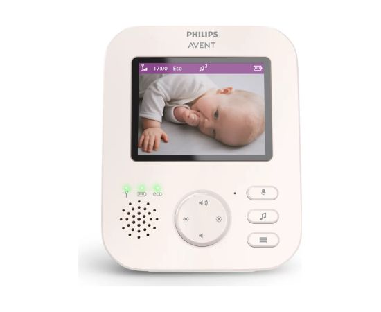 Philips Avent Digitālā video mazuļu uzraudzības ierīce ar 3.5 collu krāsu ekrānu - SCD881/26