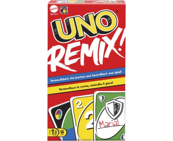 Mattel Spēļu kārtis  UNO Remix  112 kārtis (instr. NL valodā) 7+ GXD71