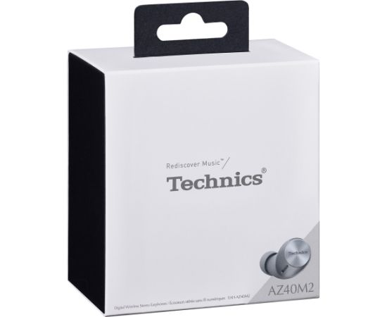 Technics wireless earbuds EAH-AZ40M2ES, silver