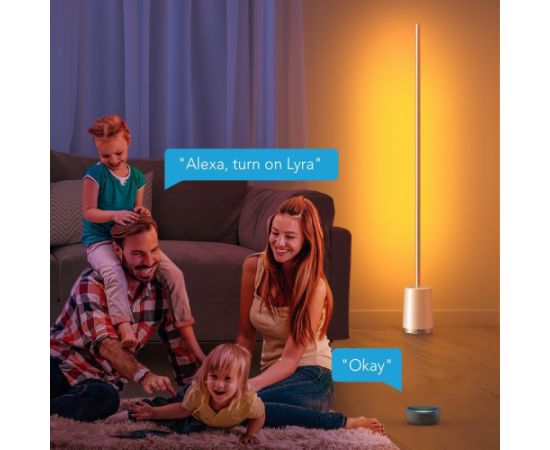 Govee H6072 Lyra RGBIC Smart Corner Floor Lamp Bluetooth / Wi-Fi / 1,45m